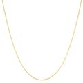 14k Yellow Gold Baby Curb Link Chain (16-20 inches)