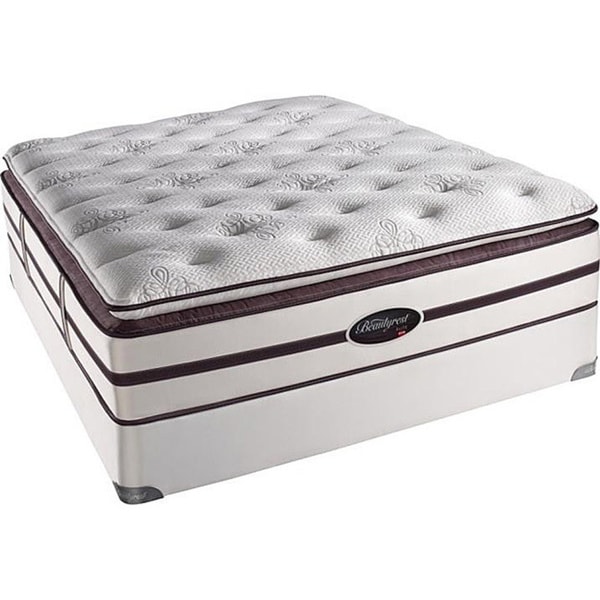 beautyrest silver avondale plush pillowtop king mattress