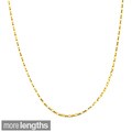 Fremada 14k Yellow Gold Reflection Box Chain (18 inches to 20 inches)