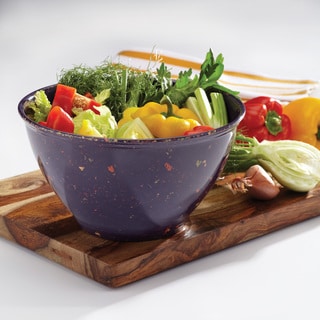 Rachael Ray Purple Nonslip Base Garbage Bowl
