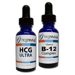 HCG 2-ounce. 43-day Alternative Ultra Drops with Vitamin B12-Image