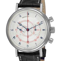 Breguet Men's 'Classique Chronograph' White Gold Mechanical Watch