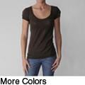 Active Basic Juniors Short Sleeve Scoop Neck Tunic