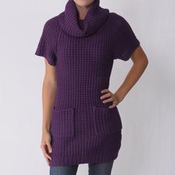 Ci Sono by Adi Junior's Raglan Sleeve Cowl Neck Top