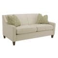 Genoa Ivory Fabric Loveseat