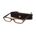 Urban Eyes Women's Crystal Amber Reading Glasses