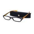 Urban Eyes Women's Crystal Navy Reading Glasses