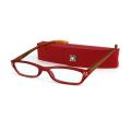 Urban Eyes Women's Crystal Red Reading Glasses