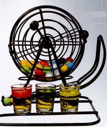 Game Night Shot Glass Bingo