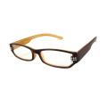 Urban Eyes Women's Crystal Butterscotch Reading Glasses