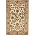 Oriental Wool rug assistance Handmade Alexa Antiquities Oriental Persian Ivory Wool Rug (5' x 8')