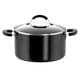 Farberware Millennium 12-piece Porcelain Nonstick Black Cookware Set