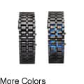 Stainless Steel Lava LED Bracelet Watch with Digital Display