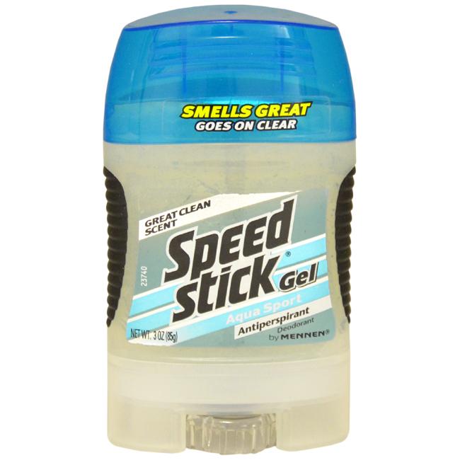 Mennen Speed Stick Gel Aqua Sport Men's 3ounce Antiperspirant
