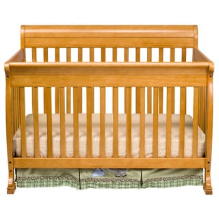DaVinci Kalani 4-in-1 Crib with Toddler Rail in Honey Oak