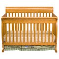 DaVinci Kalani 4-in-1 Crib with Toddler Rail in Honey Oak
