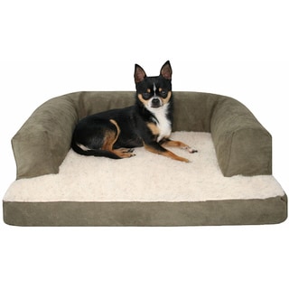 Hidden Valley Extra-large Sage/Cream Removable-cover Baxter Dog Couch