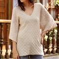 Alpaca Wool 'Royal Grace' Sweater (Peru)