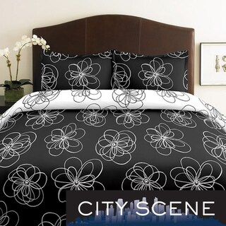 City Scene Luna 2-piece Twin-size Duvet Cover Set