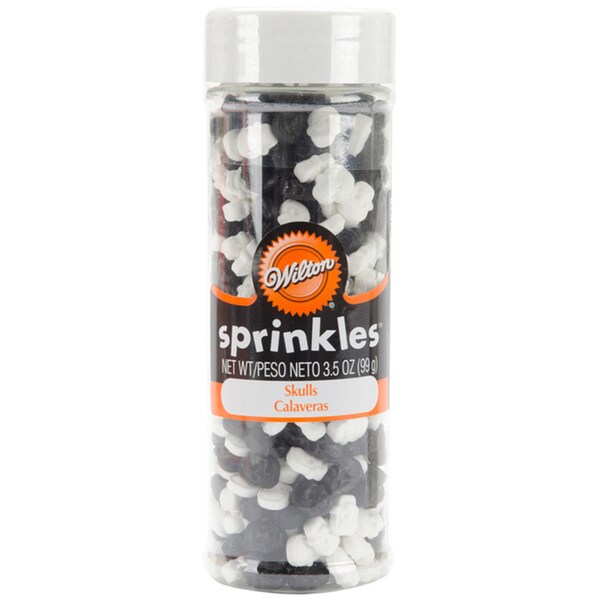 Wilton Halloween Skull Sprinkles (3.5 Ounces)