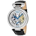 Stuhrling Original Men's Emperor's Grandeur Automatic Leather Strap Watch