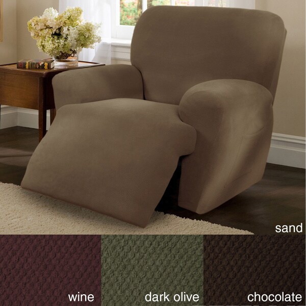 Maytex Stretch Pixel 4piece Recliner Slipcover Overstock™ Shopping
