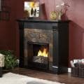 Stonegate Black Gel Fuel Fireplace