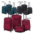 U.S. Traveler 4-piece Expandable Spinner Luggage Set