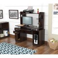 Inval Credenza/ Computer Workstation with Hutch