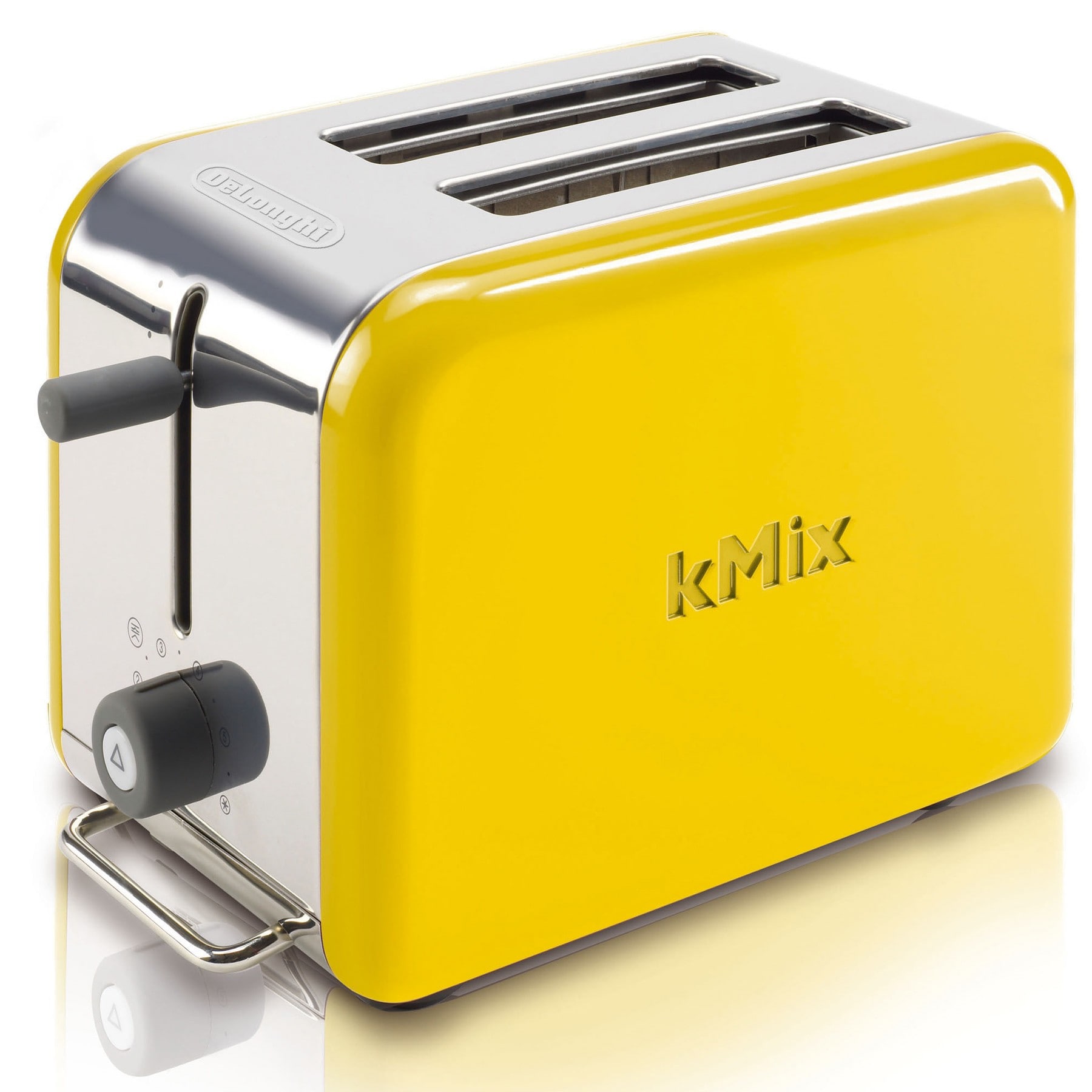 DeLonghi kMix Yellow 2-slice Toaster - Overstock Shopping - Great Deals