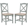 Safavieh Provenical X-Back Pale Blue Side Chairs (Set of 2)