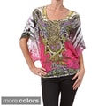 Tabeez Thin Sweater Rhinestone Top