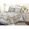 Greenland Home Fashions Francesca Oversized 3-piece Quilt Set