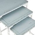Saffron 3-piece Pale Blue Nesting Table