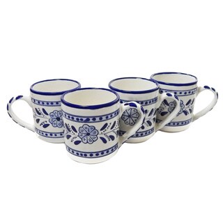 Set of 4 Azoura Design 12-oz Coffee Mugs (Tunisia)