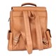 Royce Vaquetta Leather Laptop Backpack