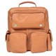 Royce Vaquetta Leather Laptop Backpack