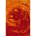 Cantebury Fire Shag Rug (7'7 x 10'5)
