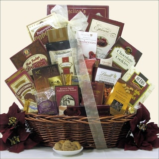 Peace & Prosperity Large Christmas Holiday Chocolate Gift Basket