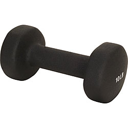 Sunny Health Fitness 10 lb Neoprene Dumbbells (Set of 2)-Image