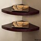 Corner Radial Shelves (Set of 2)