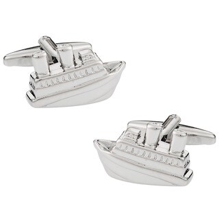 Cuff Daddy Silvertone 'Cruise Time' Cufflinks