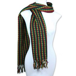 Cotton 'Guatemala Melody' Scarf (Guatemala)-Image