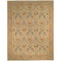 Hand-knotted French Aubusson Beige Wool Rug (10' x 14')