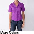 Journee Collection Women's 1/2-sleeve Fitted Blouse