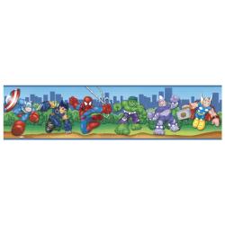 Spiderman and Friends Peel and Stick Wall Border