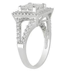14k White Gold 1 1/2ct TDW Diamond Fashion Ring (H-I, I2-I3)
