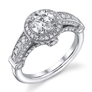 14k White Gold 1 2/5ct TDW Diamond Engagement Ring (I-J, SI2)