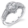 14k White Gold 1 2/5ct TDW Diamond Engagement Ring (I-J, SI2)