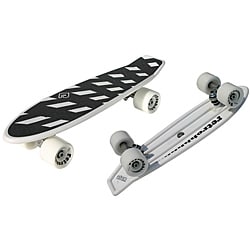 Atom White 21-inch Mini Retroh Molded Skateboard-Image